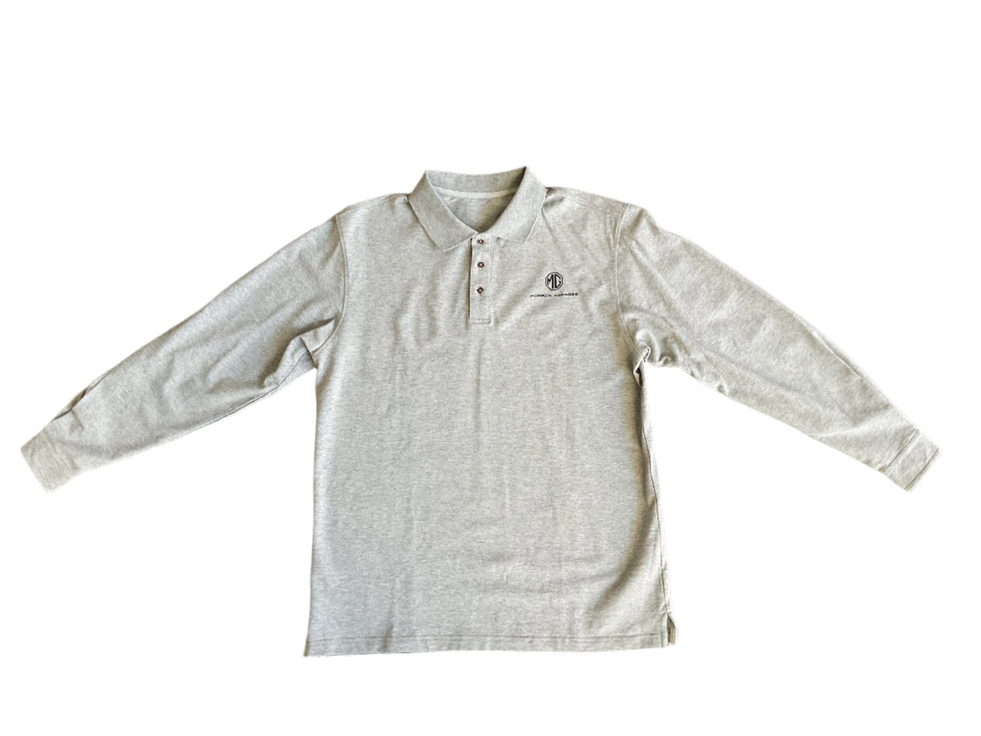 Morris Garages Long Sleeves Polo Grey