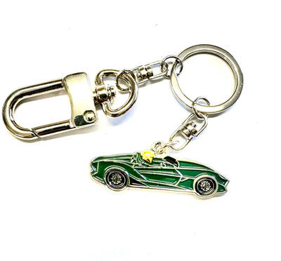 MG Cyberster Keyring Red & Green