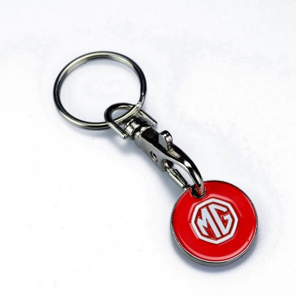 MG Union Jack Trolley Coin Keyring