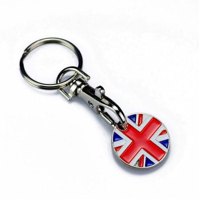 MG Union Jack Trolley Coin Keyring